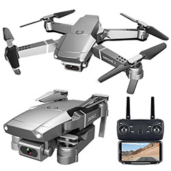 2021 New Mini Drone XT6 4K 1080P HD Camera WiFi Fpv Air Pressure Altitude Hold Foldable Quadcopter RC Drone Kid Toy GIft VS E520