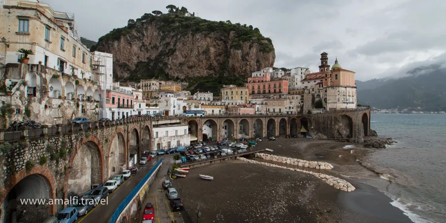 View of Atrani, Italy