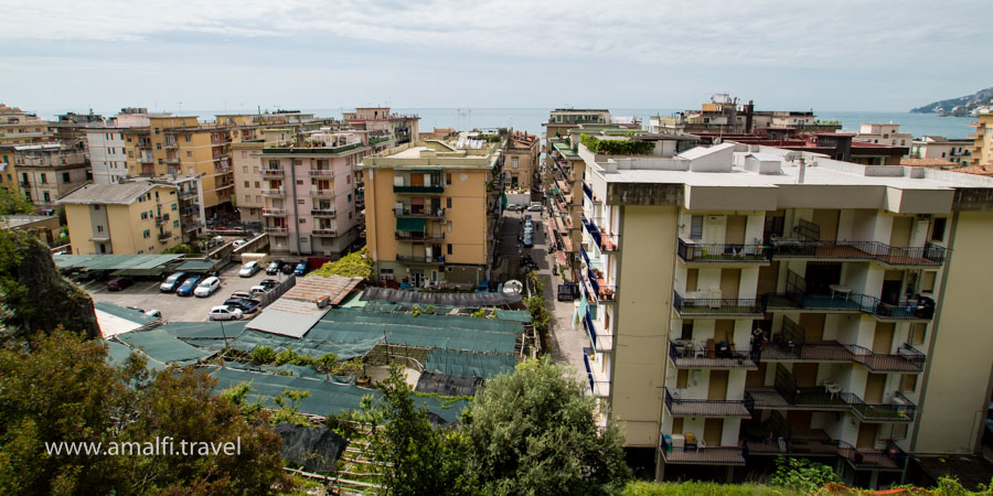 Houses in Maiori, Italy