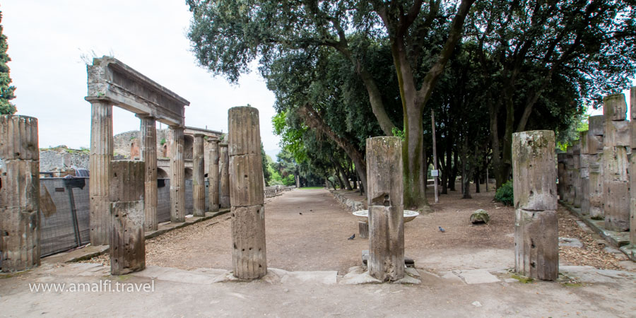 La antigüedad de Pompeya, Italia