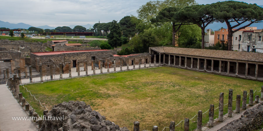La antigüedad de Pompeya, Italia
