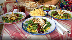 Das Restaurant Elisir di Positano Cafe&Salads, Positano