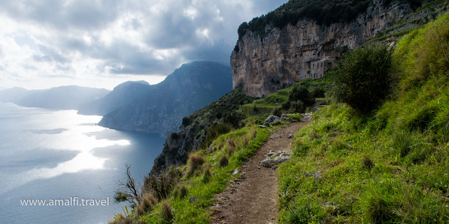 Le sentier des dieux, côte amalfitaine, Italie