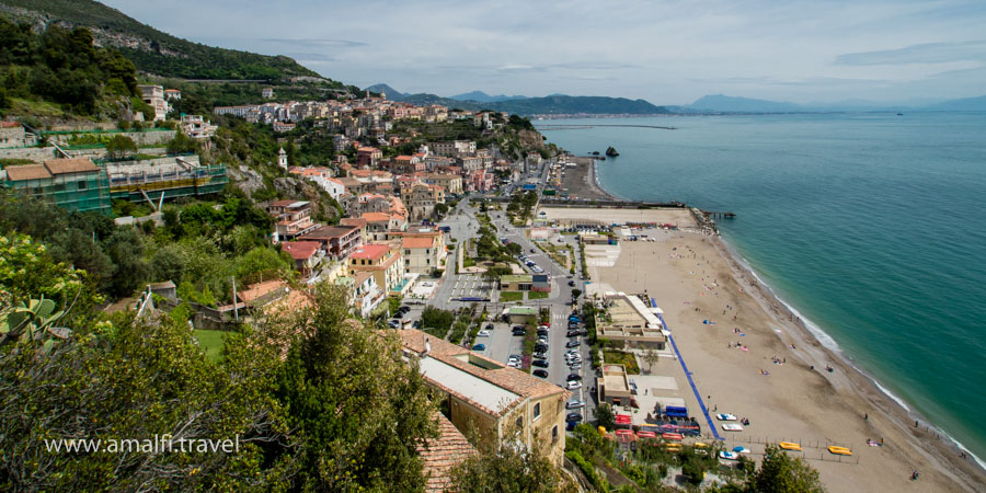 Ansicht von Vietri sul Mare, Italien