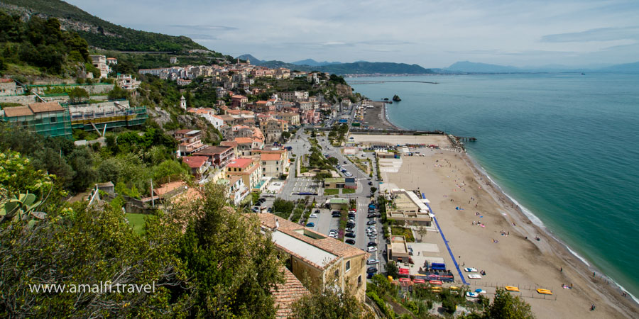 Widok Vietri sul Mare, Włochy